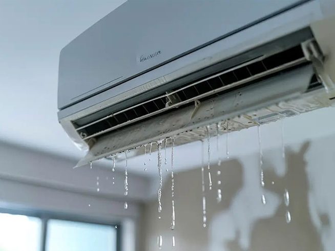 AC-Water-leaking